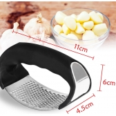 Espremedor Amassador Triturador De Alho Inox Manual Cozinha Garlic Press