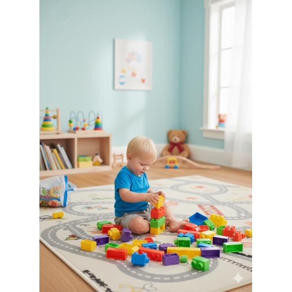 Blocos de Montar Educativos Kids - Peças Coloridas com Bolsa Prática - Estimula IQ & EQ