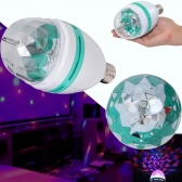 Lâmpada Led Globo Colorido Giratório Para Festa Discoteca