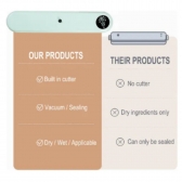 Seladora à Vácuo para Armazenar Alimentos Domésticos Embaladora a Vácuo-Envio imediato