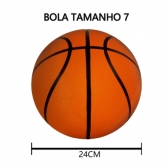 Bola De Basquete Basketball Tamanho Padrão Ótima Qualidade