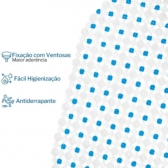 Tapetes Transparente Emborrachado Para Box Banheiro Ante Derrapante Borracha Excelente Qualidade 100%