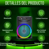 Caixa De Som Portable Speaker orador sem fio recarregável melhor bluetooth speaker com microfone karaoke - ZQS8146