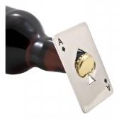 Kit 5 Abridor Garrafa Cerveja Carta Baralho As Espadas Inox