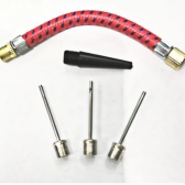 Kit de Bicos Para Bomba de Ar 5 Peças, Jogo de Bico Para Encher Bolas Balões