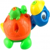 Tartaruga Didática Plástico Brinquedo Desmonta Colorido Exclusivo