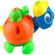 Tartaruga Didática Plástico Brinquedo Desmonta Colorido Exclusivo