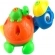Tartaruga Didática Plástico Brinquedo Desmonta Colorido Exclusivo