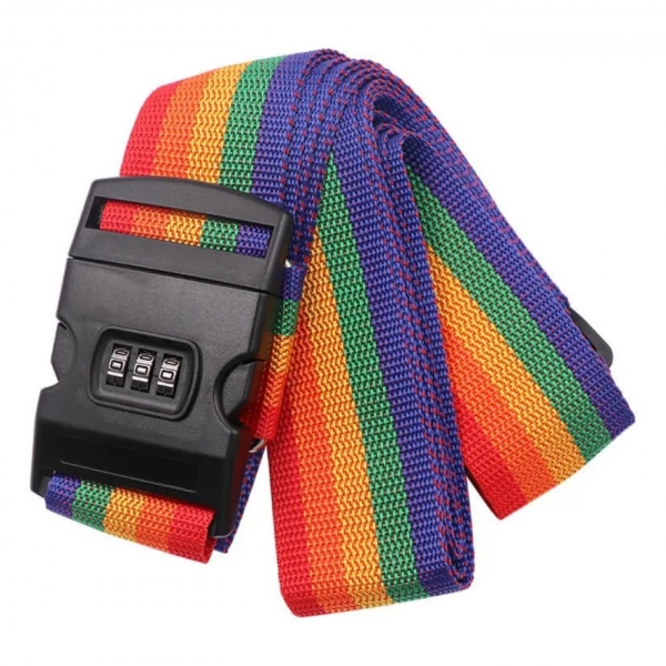 Kit 02 Cintas De Proteção Mala De Viagem C/Segredo/Codigo