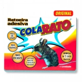 Ratoeira Adesiva Cola Forte Pega Rato Roedor