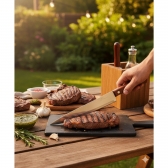 Kit Churrasco Atenas 2 Pcs (Chaira + Faca)