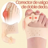 Par de Corretor Protetor de Joanete Terapia Magnética Alívio de Dores nos Pés e Dedão