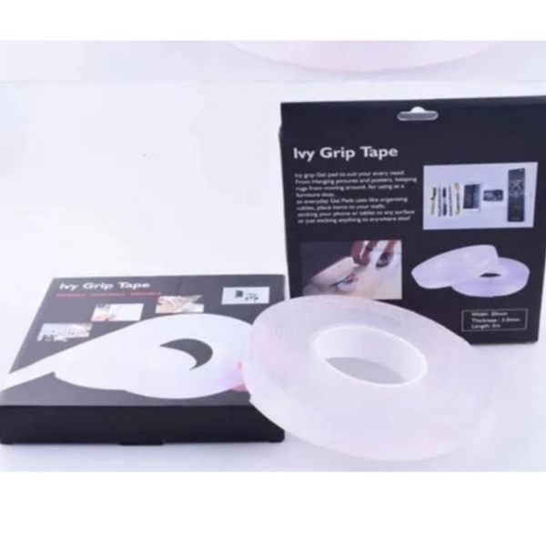 Fita Magica Dupla Face Super Forte Lavável Gel Auto Colante Lucky Bazar