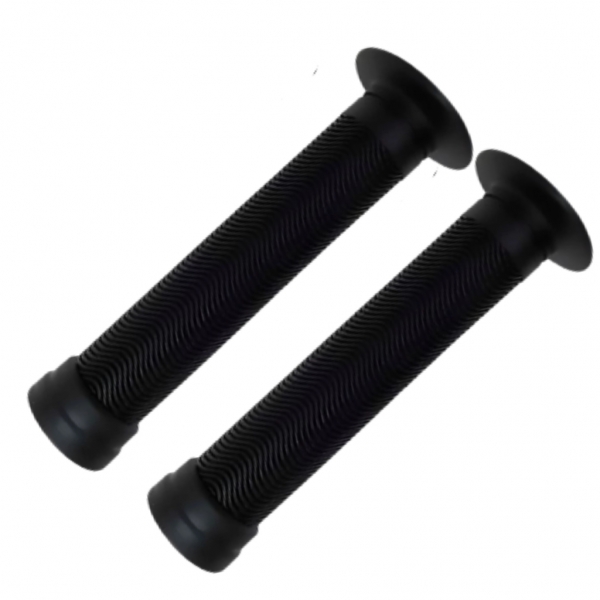 Manopla Punho Gios Bike Gi-075a 150mm Flange Bmx Wheeling Preta