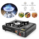 Fogareiro Fogão A Gás Portátil Multiuso Acampamento Pesca
