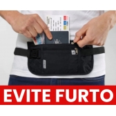 Pochete Doleira, Porta Dinheiro, Passaporte, Documentos