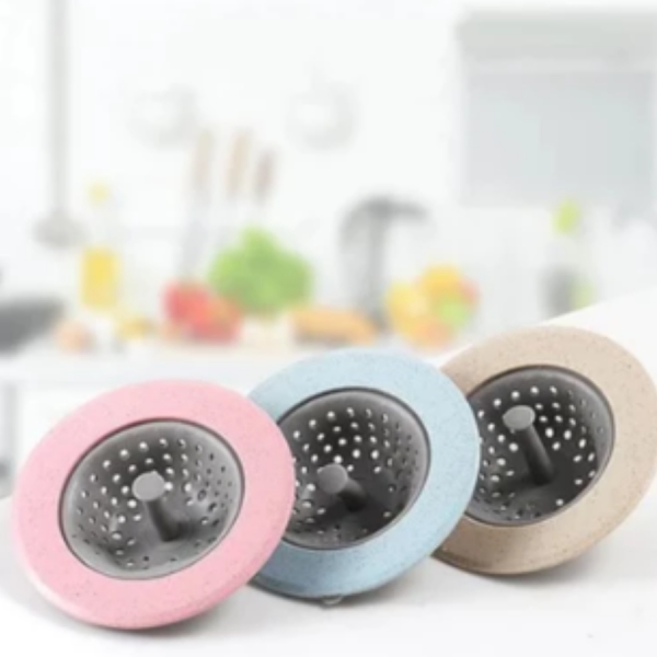 Ralo de Pia Filtro Silicone Tampa Coletor Para Tanque Cozinha 11cm