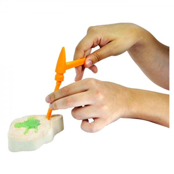 Kit Escavacao Fossil Colecao Dinossauro Arqueologia Dino