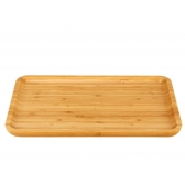 Bandeja de Bambu Petisqueira Retangular - Cozinha - Servir Petiscos