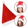Kit 4 Gorro Touca Papai Mamãe Noel Adulto Brilhante Natal V