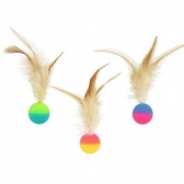 BOLA PLUMA PULA PULA PARA GATO