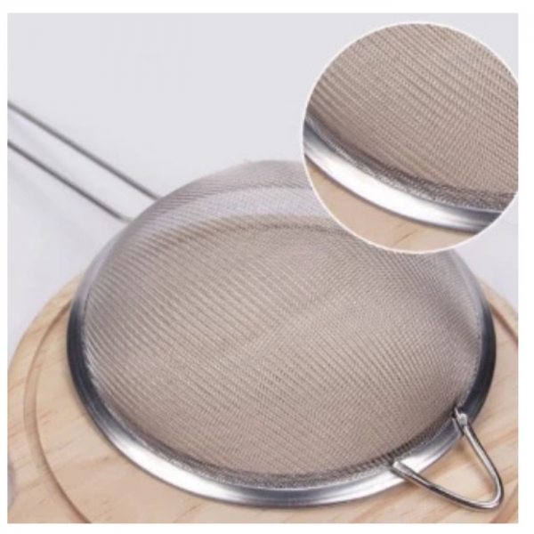 Oferta Peneira Peneiras Coador Suco, Farofas Em Aço Inox