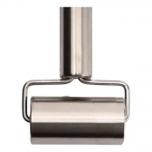 Rolo Duplo Para Massa Aço Inox 18 Cm