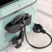 Kit 3 Suporte Do Cabo Clipe Universal O Invólucro Cord Organizador Para Cabos De Armazenamento