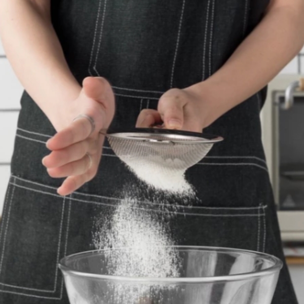 3 Pçs Peneira Coador Em Aço Inox Para Cozinha 3 Tamanhos P M G 8/10/12CM