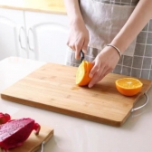 Tábua De Corte Legumes Carne Tabua multiuso de madeira 40x24