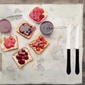 Jogo De 6 Facas De Mesa Para Cozinha Leme Faqueiro Aço Inox