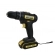 PARAFUSADEIRA E FURADEIRA 1350 RPM A BATERIA LI-ION C/ MALETA ACESSORIOS 12V -110/220V