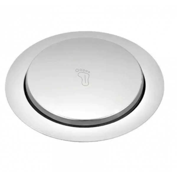 Ralo Inteligente 10x 10 Click Redondo Banheiro Inox 10cm