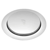 Ralo Inteligente 10x 10 Click Redondo Banheiro Inox 10cm