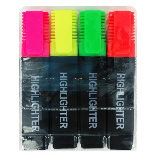 Canetas Marca-Texto marcadores coloridos para estudante material escolar