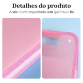 Pasta Sanfonada Com 12 Divisórias Pasta Prancheta Tamanho A4 Escritório Escolar