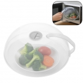 Tampa de Alimentos Para Microondas Prato de Alimentos Comida Transparente Plástico