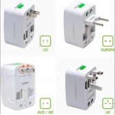 Adaptador De Tomada De Viagem Conversor De Plugue Mundial Universal Internacional