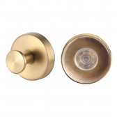 Gancho De Ventosa De Aço Inoxidável Dourado , Suspensão De Parede Sem Perfuração Para Chuveiro , Banheiro A Vácuo