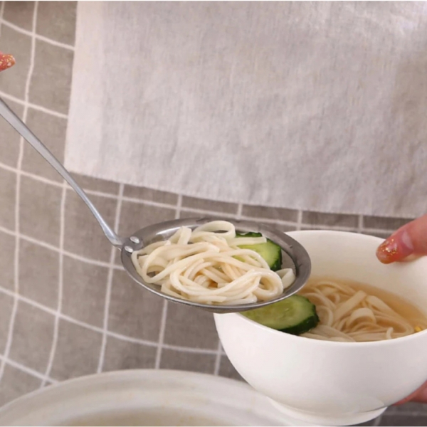 Concha Peneira Tela Fina Coador Pegador Fritura 9cm