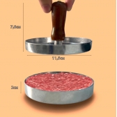Forma Modelador De Fazer Hambúrguer Caseiro Fácil E Rápido