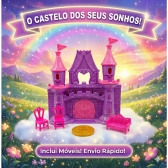 Castelo De Princesa C/ Móveis Menina
