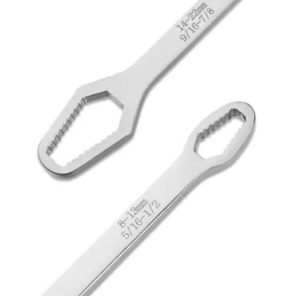 Chave Boca Fixa Aço Universal 3 A 17mm Cabeça Dupla Torx