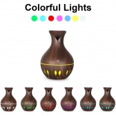 Mini Umidificador De Ar Difusor Aromatizador Cor Madeira USB Ultrassônico Para Quarto