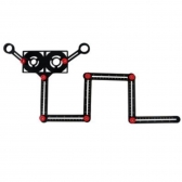 Régua Gabarito Dobrável Multiangular Esquadro Em Alumínio