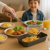 Coador De Óleo Tipo Escumadeira Escorredor De Fritura 14cm