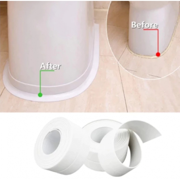 Fita Antimofo Selante Branca De Pvc À Prova de agua.