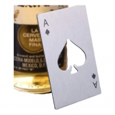Kit 5 Abridor Garrafa Cerveja Carta Baralho As Espadas Inox