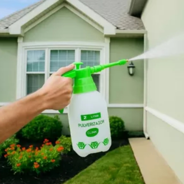 Pulverizador Borrifador Compressão Para Jardinagem Limpeza Vidro Automotivo Spray Manual Multiuso 2L