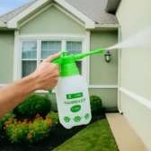 Pulverizador Borrifador Compressão Para Jardinagem Limpeza Vidro Automotivo Spray Manual Multiuso 2L